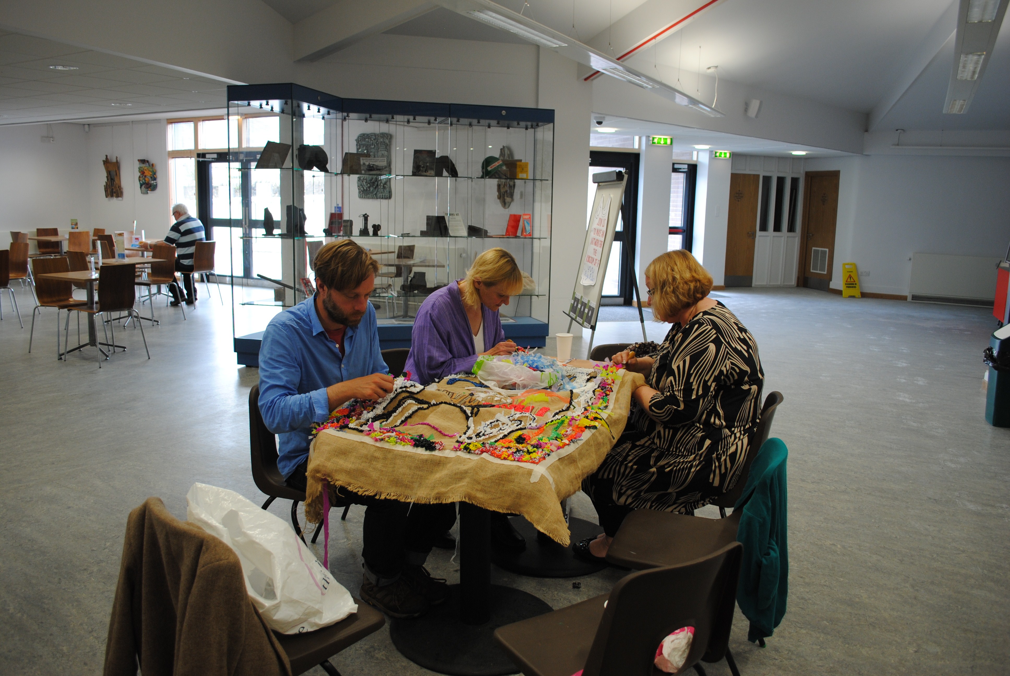 Plastic Bag Rag Rug - Jonathan Baxter and Sarah Gittins - The Kingdom of If